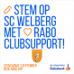 Rabobank Clubsupport actie: Stem op SC Welberg!